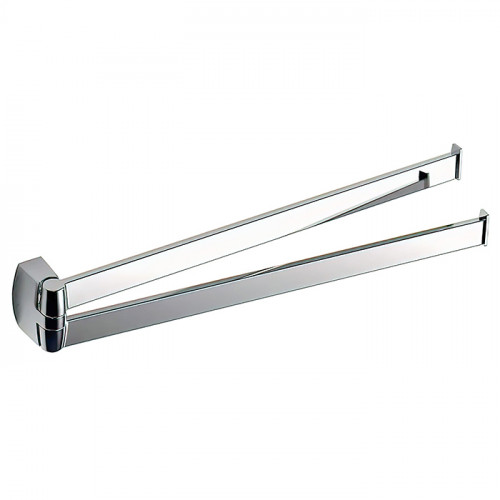 Colombo Trenta Полотенцедержатель 35,2см, двойной, цвет: хром