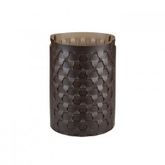 Colombo Adj Круглая корзина Dubai, D40H57 см, цвет: шоколад/капучино