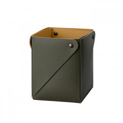 Colombo Adj Коробочка MIU для чайных пакетов, 7x7xH8 см , цвет: оливковый/горчичный