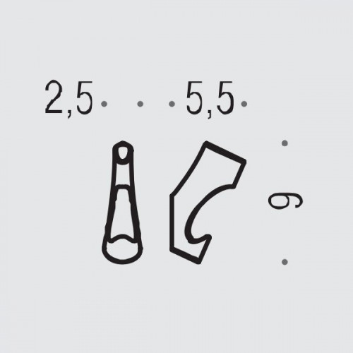 Colombo Land Крючок в хроме, цвет: хром