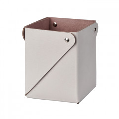 Colombo Adj Коробочка MIU для чайных пакетов, 7x7xH8 см , цвет: устричный/пепельная роза