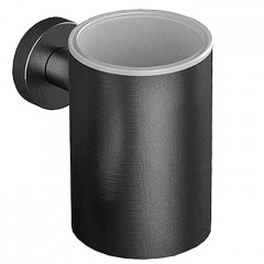 Colombo Plus Стакан металлический, подвесной, цвет: PVD графит полированный