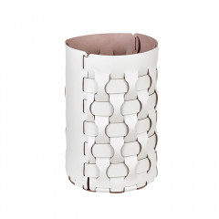 Colombo Adj Корзина для мусора Dubai,см, цвет: устричный/пепельная роза