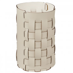 Colombo Adj Корзина для мусора Bottega,см, цвет: панна котта/белый