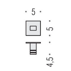 Colombo Forever Крючок, цвет: хром