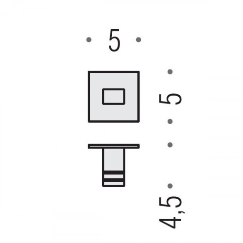 Colombo Forever Крючок, цвет: хром