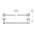 Colombo Plus Полотенцедержатель 83.5 см, цвет: хром