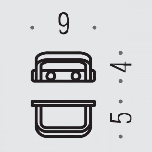 Colombo Time Крючок, цвет: хром