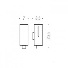 Colombo Complimenti Дозатор для жидкого мыла, 0,2л, цвет: хром