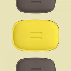 Colombo Mood Мыльница настольная, цвет Lemon Yellow