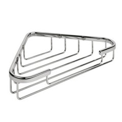 Colombo Basic Угловая металлическая полочка, цвет: хром