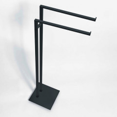 Colombo MiniQ Стойка для полотенец L20*34 H83,5см, цвет: графит матовый