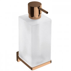 Colombo Look Дозатор для жидкого мыла, подвесной., цвет: PVD Vintage/матовое стекло