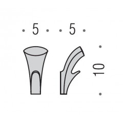 Colombo Link Крючок, цвет: хром