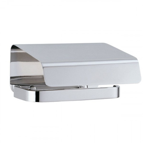 Colombo Time Держатель туалетной бумаги с крышкой, цвет: хром