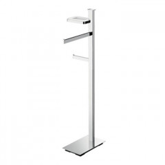 Colombo Units Стойка с аксессуарами, Sx, держатель для т/б., мыльница, цвет: хром