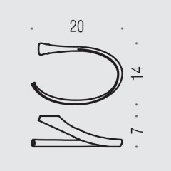 Colombo Land Держатель для бумаги, цвет: хром