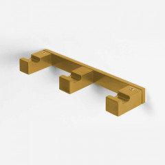 Colombo MiniQ Крючок тройной, цвет: золото матовое