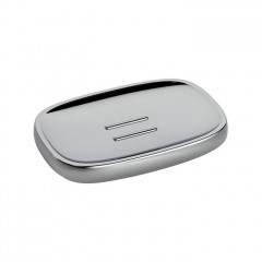 Colombo Trenta Мыльница настольная, цвет: хром