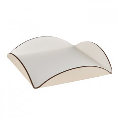 Colombo Adj Подставка для сервировки настольная, 25x25 см, цвет: белый/панна котта