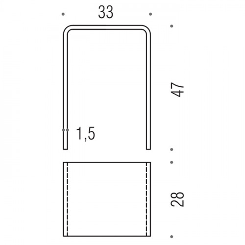 Colombo Hotel Collection Табурет пластиковый, напольный, цвет: прозрачный