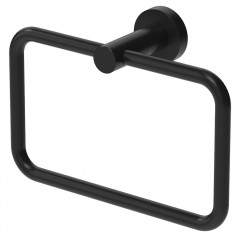 Colombo Plus Полотенцедержатель, кольцо, цвет: чёрный матовый