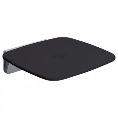 Colombo Complementi Сиденье для душа, с креплениями к стене, 160кг, цвет: черный