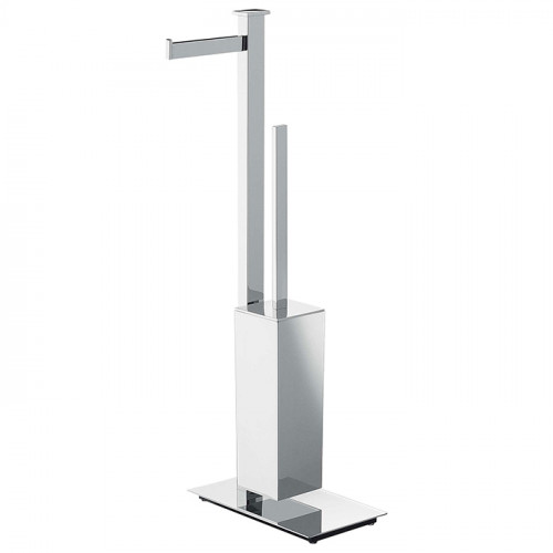 Colombo Units Напольная стойка с держателем т/б и ершом, SX, цвет: хром