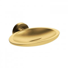 Colombo Plus Мыльница металлическая, подвесная, цвет: PVD золото матовое