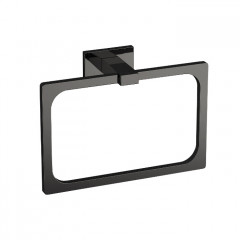 Colombo Look Полотенцедержатель -кольцо 20х14см., цвет: PVD графит полированный