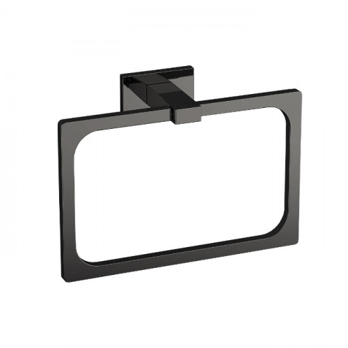 Colombo Look Полотенцедержатель -кольцо 20х14см., цвет: PVD графит полированный