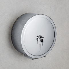 Colombo Hotel Collection Контейнер для т/б, с безопасным замком, цвет: полированная нержавеющая сталь