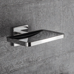 Colombo Basic Q Мыльница, цвет: хром