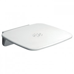 Colombo Complementi Сиденье для душа, с креплениями к стене, 160кг, цвет: белый