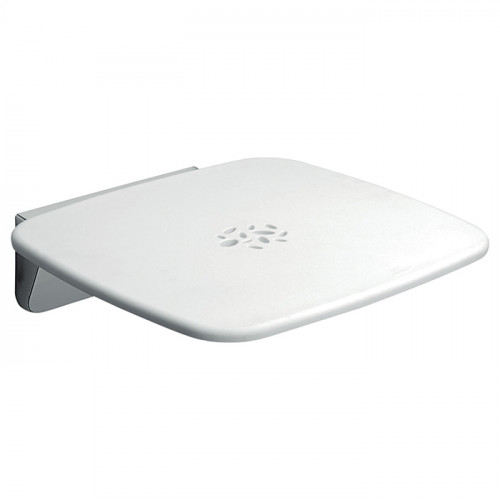 Colombo Complementi Сиденье для душа, с креплениями к стене, 160кг, цвет: белый