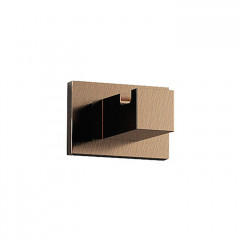 Colombo Look Крючок одинарный, цвет: PVD vintage матовый