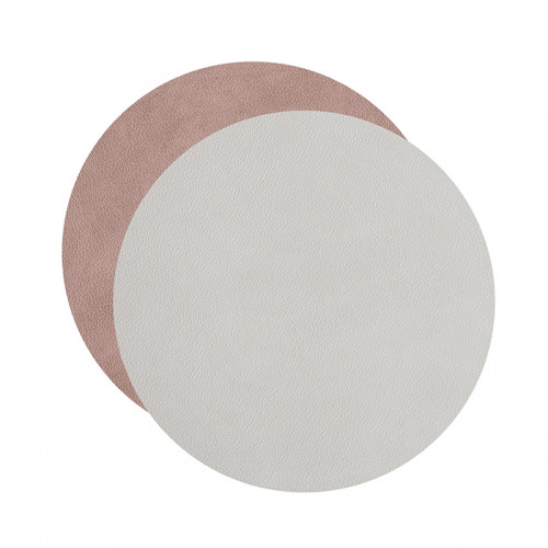 Colombo Adj Круглый костер, D12 см, цвет: устричный/пепельная роза