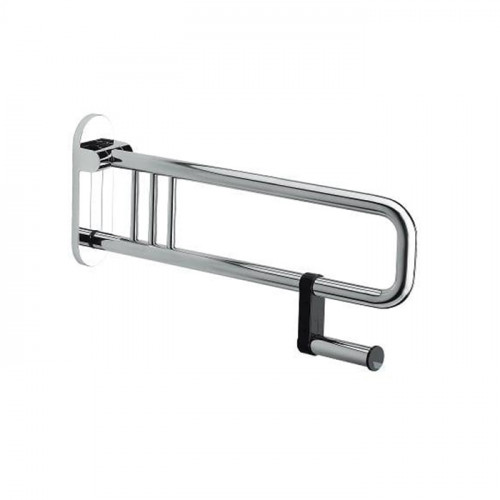 Colombo Complementi Поручень для инвалидов, 75см., с держателем для т/б., цвет: хром