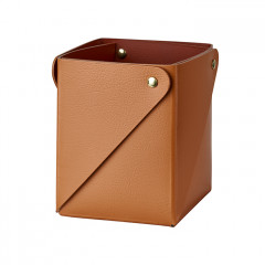 Colombo Adj Коробочка MIU для чайных пакетов, 7x7xH8 см , цвет: коньяк/бордо