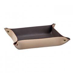 Colombo Adj Мелочница, 20x14H5 см, цвет: шоколад/капучино