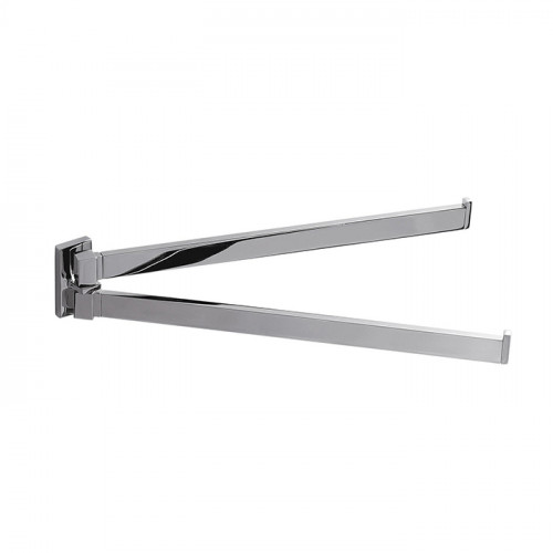Colombo Look Полотенцедержатель двойной 33,5 см, цвет: хром