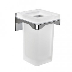 Colombo Forever Стакан подвесной, цвет: хром/матовое стекло