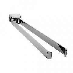 Colombo Alize Полотенцедержатель двойной 38 см, цвет: хром