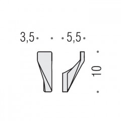 Colombo Alize Крючок, цвет: хром