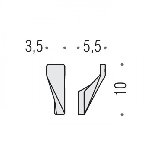 Colombo Alize Крючок, цвет: хром