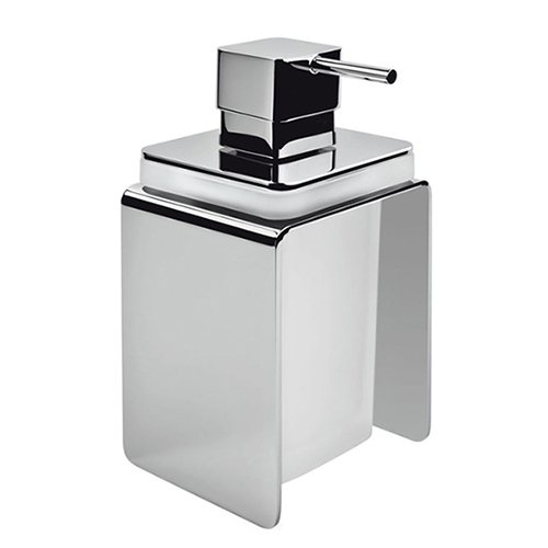 Colombo Forever Дозатор для жидкого мыла настольный, цвет: хром/матовое стекло