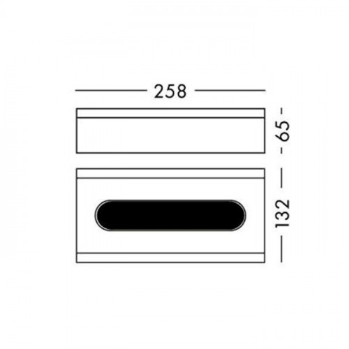 Colombo Hotel Collection Контейнер для салфеток ABS, цвет: хром